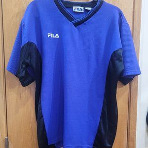Fila Polyester Sport/Athletic T Shirt Size Large
